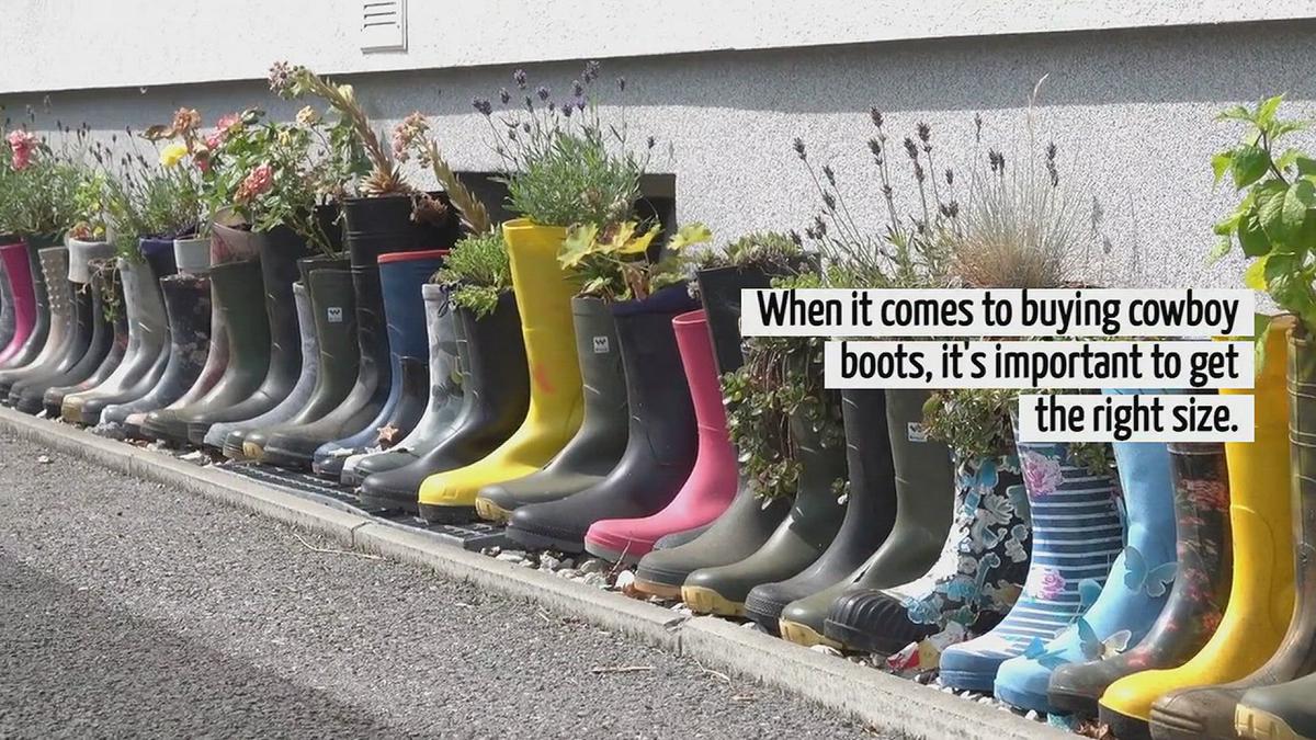 What Size Cowboy Boots Do I Wear
