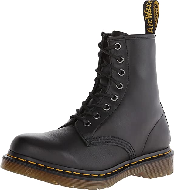 Dr. Martens Women’s 1460 W Black Nappa 8 Eye Boot