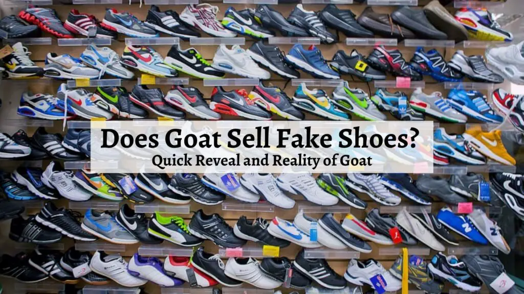 Does Goat Sell Fake Shoes Quick Reveal and Reality of Goat