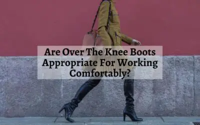 are over the knee boots appropriate for work?