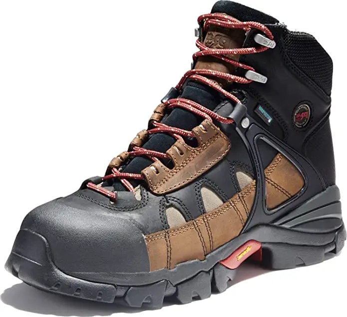 Timberland Pro Men's Helix 6 Waterproof Safety Toe Railroad Conductor Boot
