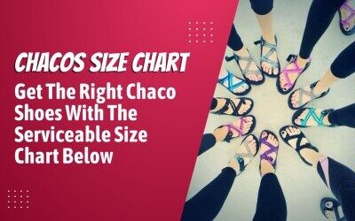 Chacos Size Chart of Shoe Filter