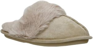 Cushionaire Sushi Cozy Slipper+Memory Foam for Women