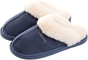 SUSHAN Soft Plush Anti Slip Slippers