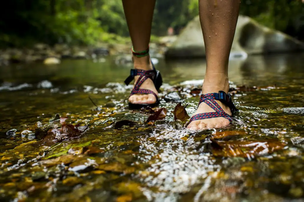 Are Chacos good for walking in the water?
