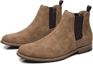 Cestfini Chelsea Slip-on Suede Boots for Men