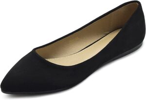 Ollio Women's Ballet Comfort Flat