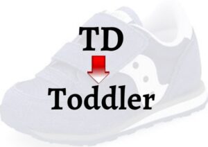 What Does TD Mean In Shoes?
