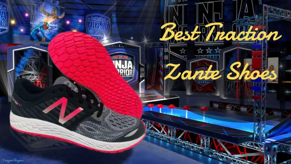 Best Traction- New Balance Men's Fresh Foam Zante v3 Running Shoes.