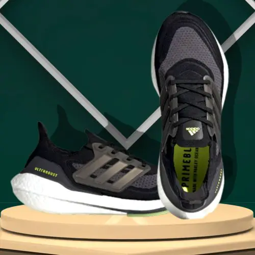Adidas Men's Ultraboost 21 Running Shoes.