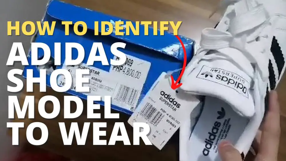 How to Identify Adidas Shoe Model to Wear - Filter