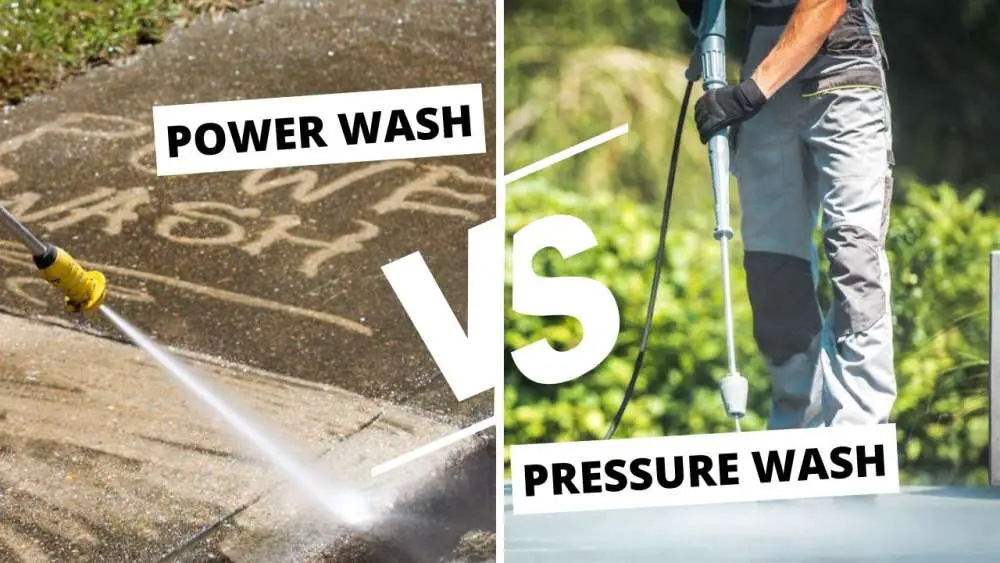 What's The Difference Between Pressure Washing and Power Washing?