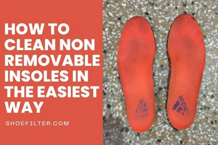 How To Clean NonRemovable Insoles In The Easiest Way Shoe Filter