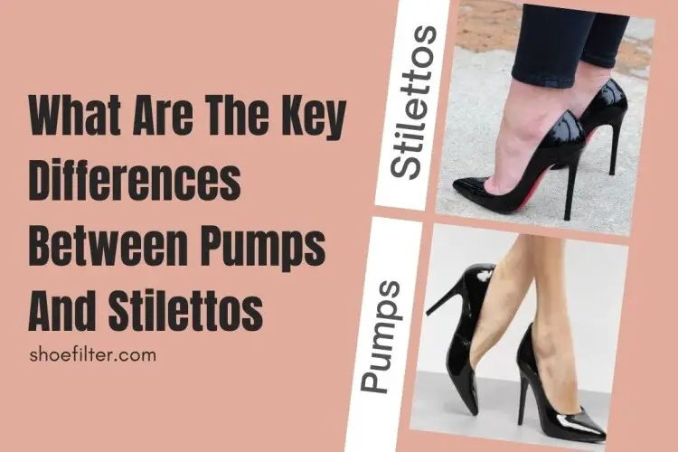 difference between pumps and stilettos